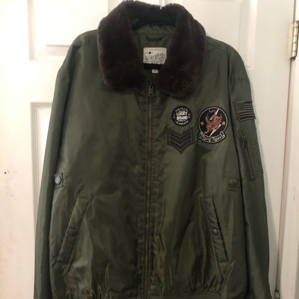 Lucky brand bomber jacket